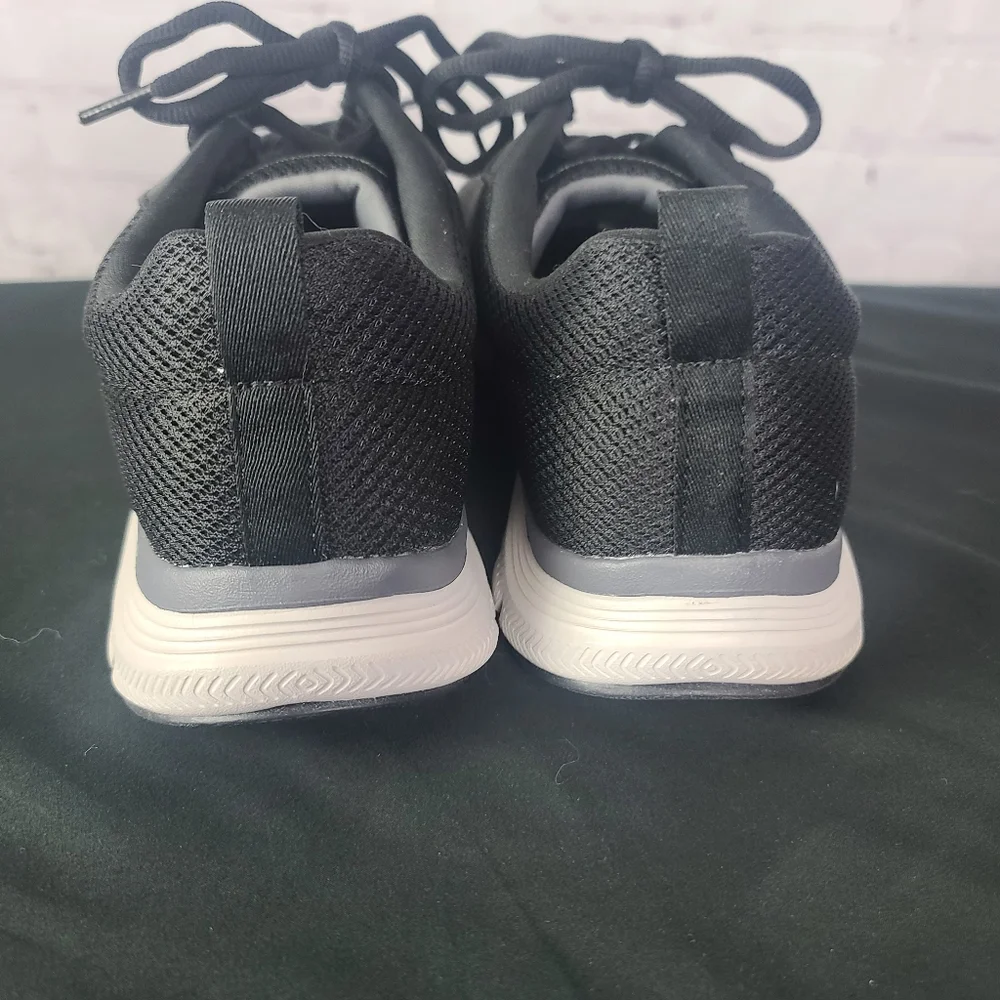 Skechers Flex Lite Memory Foam. Men's Sz 9.5 Black. - Picture 4 of 12